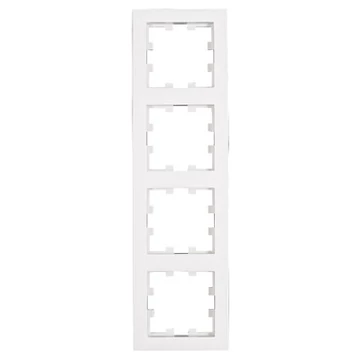 Négyes keret CUBIC, fehér