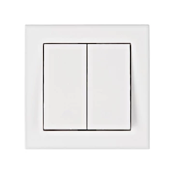 Csillárkapcsoló készlet, rugós csatlakozás, fehér