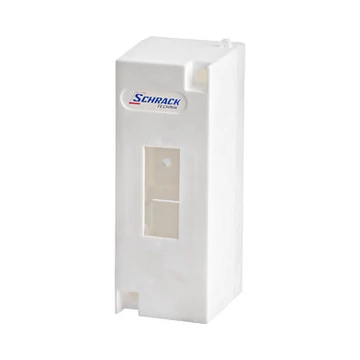 Falon kívüli kismegszakítóház, IP30, PE/N sín nélkül