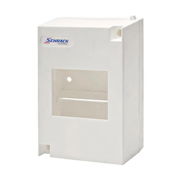 Falon kívüli kismegszakítóház, IP30, PE/N sín nélkül