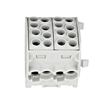 Nagyáramú burkolt elágazókapocs, Al/Cu, 35mm²,szürke