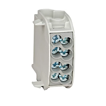 Nagyáramú burkolt elágazókapocs, Al/Cu, 25mm², 1p. szürke