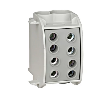 Nagyáramú burkolt elágazókapocs, 70mm², 1p/4 leágazás,szürke