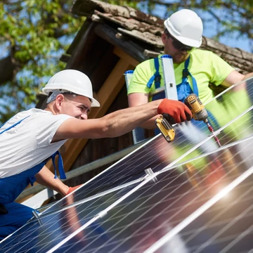 Napelem paneles rendszer telepítés