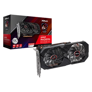 ASRock Radeon RX 6500 XT Phantom Gaming D 4GB OC videokártya