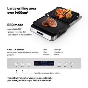 Lauben Contact Grill Deluxe 2000ST - Kontakt Grill