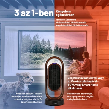 Lauben Smart Fan&Heater 2in1 1800BB ventilátor
