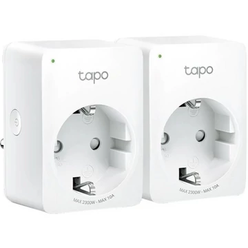 TP-LINK Tapo P110 Okos Wi-Fi-s Dugalj, energia megfigyeléssel 2-pack