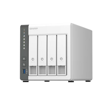 4-bay ARM 4C 2.0GHz , 4 x SATA 6Gb/s 3.5"/2.5", 4GB RAM on-board, 1 x GbE, 1 x 2