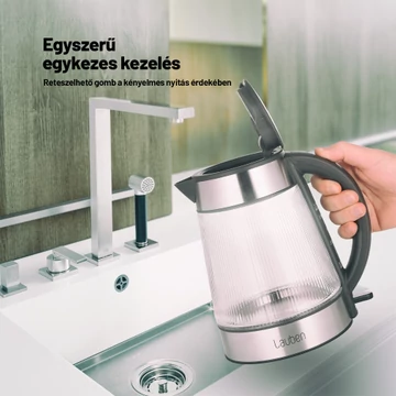Lauben Glass Electric Kettle 17GG üveg vízforraló