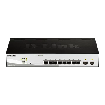 D-Link 10-Port Gigabit Smart Switch with 2 SFP ports