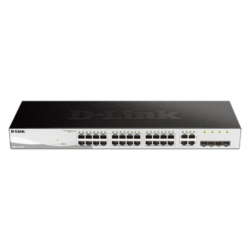 D-Link 24 10/100/1000 Base-T port with 4 x 1000Base-T /SFP ports