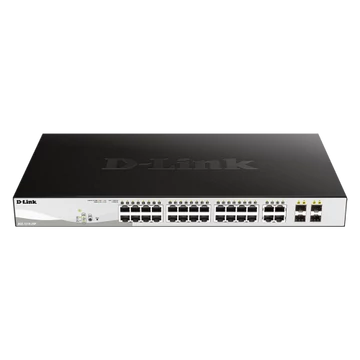 D-Link 24-port  PoE 10/100/1000 Base-T port with 4 x 1000Base-T /SFP ports