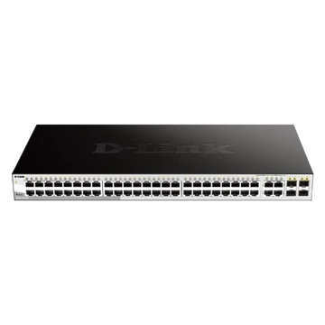 D-Link 48 10/100/1000 Base-T port with 4 x 1000Base-T /SFP ports