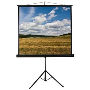 Funscreen Tripod hordozható vetítővászon, 1:1, 160x160 cm