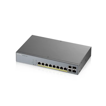 GS1350-12HP, 12 Port managed CCTV PoE switch, long range, 130W