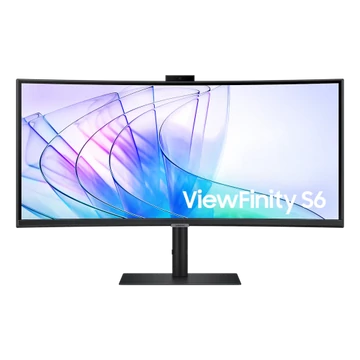 Samsung LS34C652VAUXEN 34" WQHD ViewFinity S6 ívelt üzleti Monitor