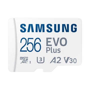 Samsung EVO PLUS (Blue Wave) 256GB CL10 memóriakártya