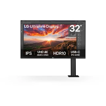 LG 32" 32UN880K-B UltraFine™ 16:9 4K IPS Ergo monitor