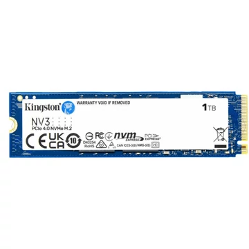Kingston 1TB NV3 NVMe PCIe 4.0, M.2 (SNV3S/1000G) SSD