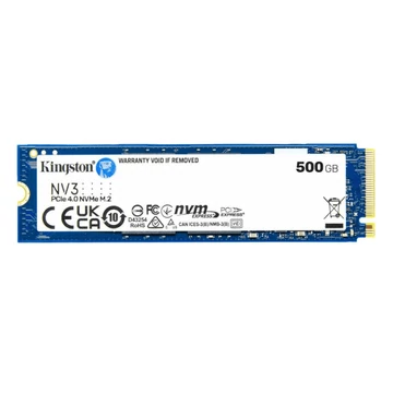 Kingston 500GB NV3 NVMe PCIe 4.0, M.2 (SNV3S/500G) SSD