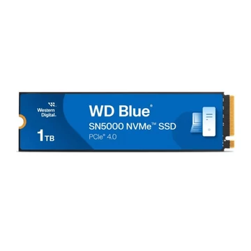 Western Digital SSD 1TB Blue  SN5000 NVME M.2 PCIe 4.0 x4 WDS100T4B0E