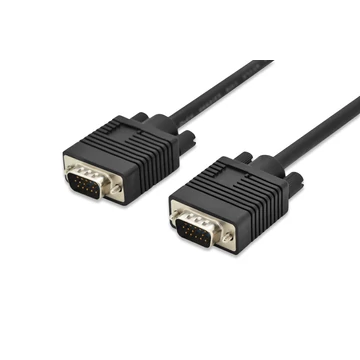 VGA MONITOR CONN.CABLE 3M 3COAX/7C 2XFERRITE UL BL