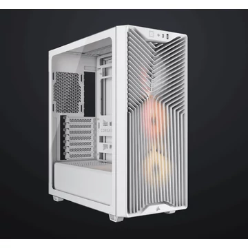 Corsair 3200D RS ARGB Mid-Tower ATX ház, fehér