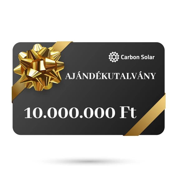 Ajándékutalvány: 10.000.000 Ft