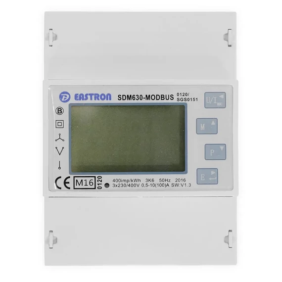 Eastron SDM630 háromfázisú smart meter