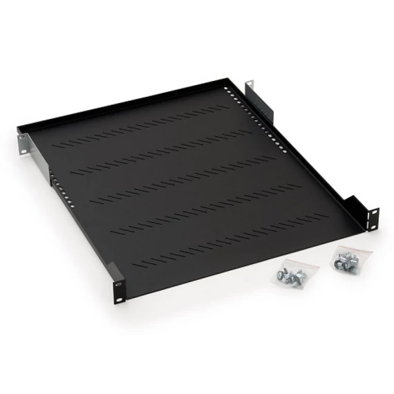 Keline 19“ 250mm perforált polc, 1U, terhelhetősége 15kg