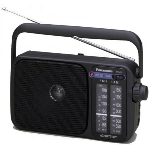 Panasonic RF-2400DEG-K hordozható rádió fekete