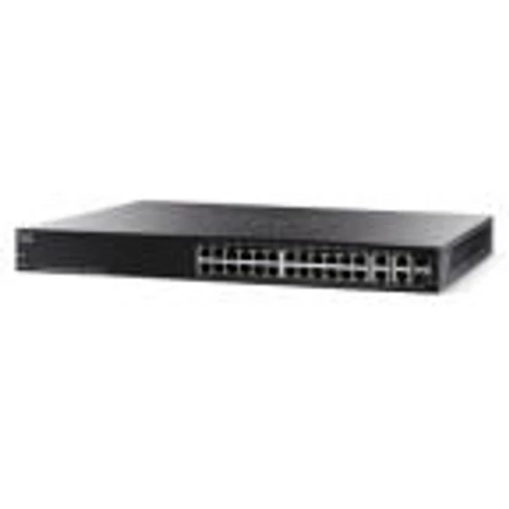 Cisco SF300-24PP 24-port 10/100 PoE+ Managed Switch w/Gig Uplinks