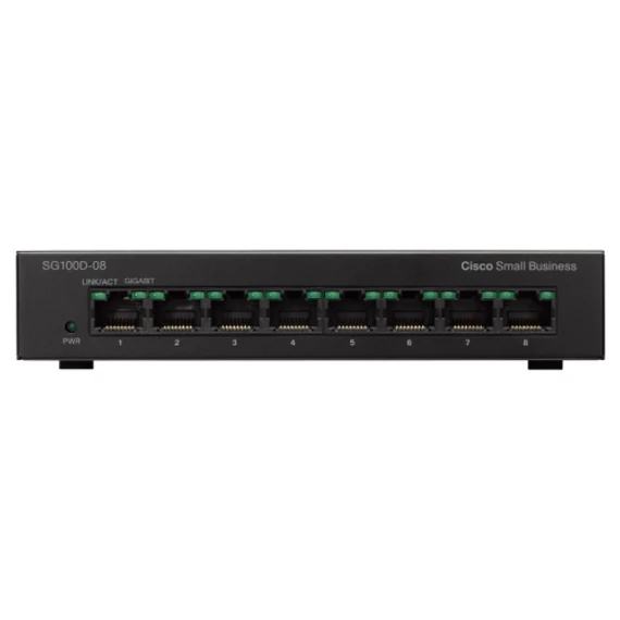 Cisco SG110D-08HP 8-Port PoE Gigabit Desktop Switch