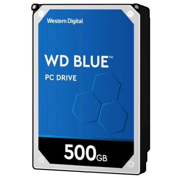 Western Digital HDD 500GB Blue 3,5" SATA3 5400rpm 64MB - WD5000AZLX