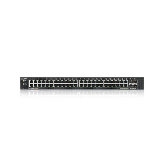 Zyxel XGS1935-52, 52 Port Smart Managed Switch, 48x Gigabit Copper and 4x 10G SF