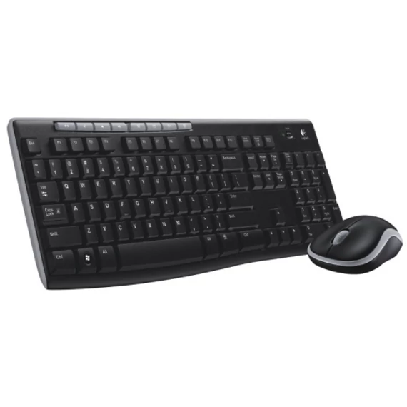 Logitech MK270 Wireless Billentyűzet + Egér Black HU