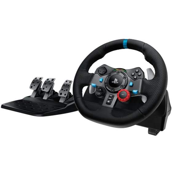 Logitech G29 Driving Force Racing Wheel PS5, PS4, PS3 konzol és PC