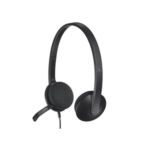 Logitech Headset H340 mikrofonos fejhallgató USB csatlakozó /981-000475/