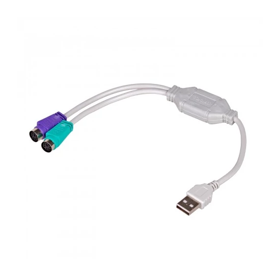 Akyga USB / 2x PS2 adapter - AK-AD-15