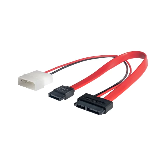 Akyga Slim SATA / SATA / MOLEX adapter - AK-CA-45