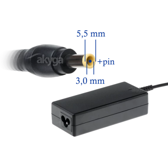 Akyga 19V / 3.16A 60W Samsung töltő adapter - AK-ND-13