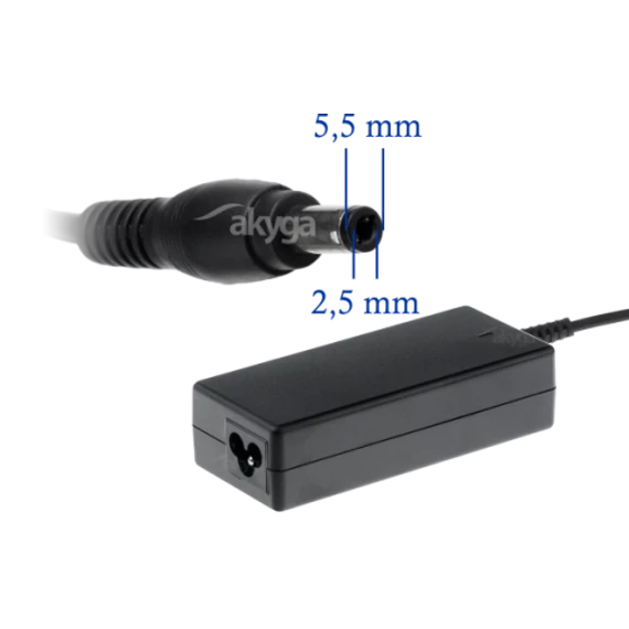 Akyga 20V / 3,25A 65W Fujitsu Siemens  töltő adapter - AK-ND-17