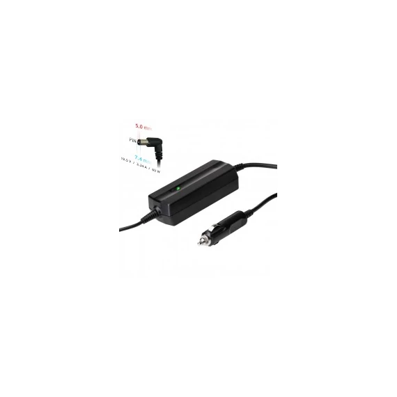 Akyga 19.5V / 3.34A 65W 7.4x5.0mm autós notebook töltő adapter - AK-ND-33