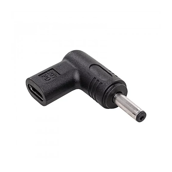 Akyga USB-C / 4.0x1.35mm notebook töltő adapter - AK-ND-C15