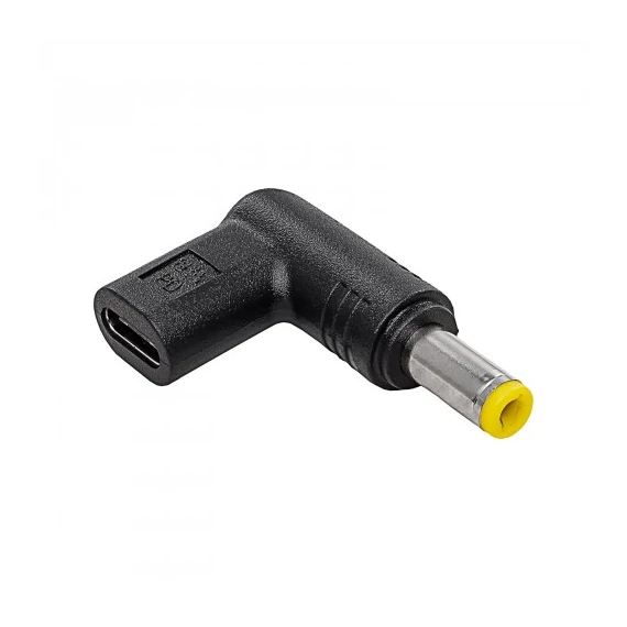 Akyga USB-C / 5.5x3.0mm notebook töltő adapter - AK-ND-C16