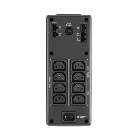 APC Back UPS Pro BR 1300VA, 8 Outlets, AVR, LCD Interface