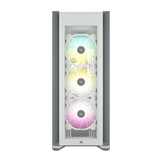 CORSAIR iCUE 7000X RGB Full Tower Smart számítógépház, fehér