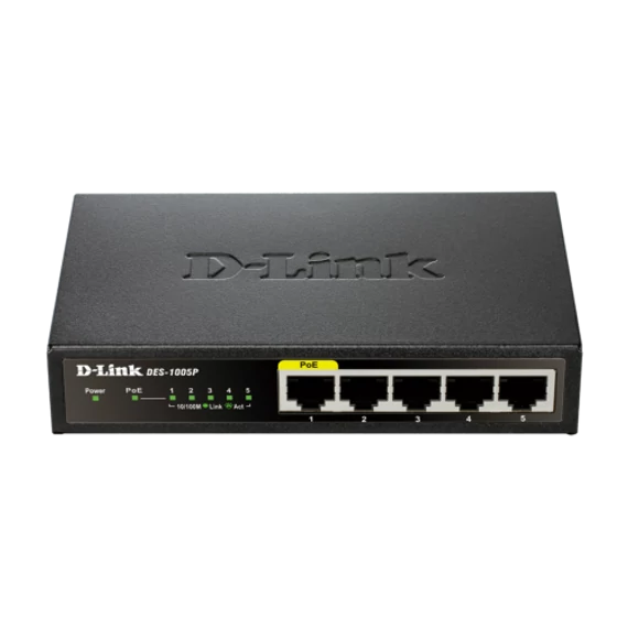 D-Link 5-port 10/100 Desktop Switch