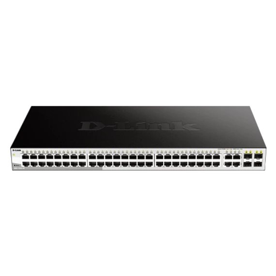 D-Link 48 10/100/1000 Base-T port with 4 x 1000Base-T /SFP ports